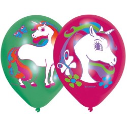 Ballon magique licorne, lot de 6 11 pouces (27,5 cm)