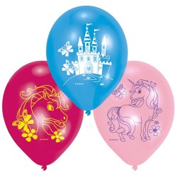 Unicorn Pink balloon, 6 pcs 9 inch (22.8 cm)