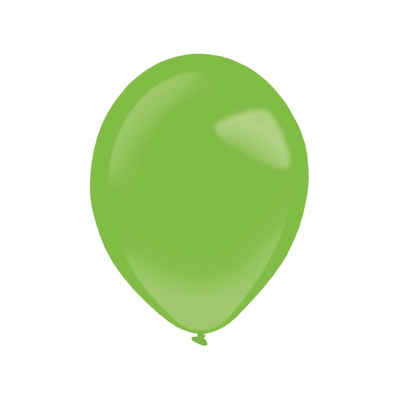 Ballon vert festif de couleur verte, 100 pièces - 5 pouces (13 cm)