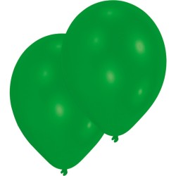 Ballon vert de couleur verte, paquet de 25, 11 pouces (27,5 cm)