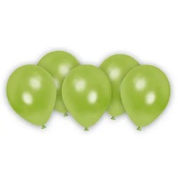 Colour Metallic Pastel Green Green balloon, 8 pcs