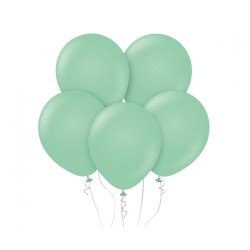 Ballon vert menthe pastel de couleur, paquet de 10, 30 cm (12 pouces)