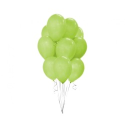 Ballon de couleur vert pistache, lot de 10, 10 pouces (26 cm)