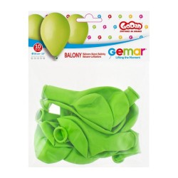 Colour Pistachio Green Balloon, set of 10, 10 inch (26 cm)