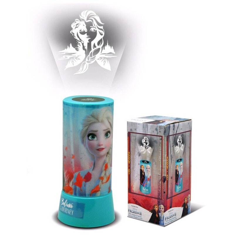 Projecteur, lampe et veilleuse 2 en 1 Disney Frozen