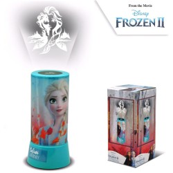 Projecteur, lampe et veilleuse 2 en 1 Disney Frozen