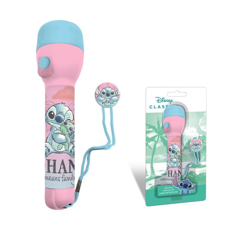 Lampe de poche Disney Lilo et Stitch Cheeky 21 cm