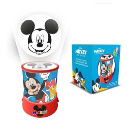 Projecteur, lampe et veilleuse Disney Mickey Happy 2 en 1