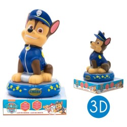 Lampe de nuit Paw Patrol, veilleuse LED 3D