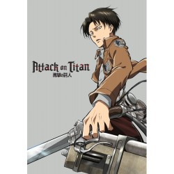 Couverture polaire Levi's Blades Attack on Titan 130x170 cm