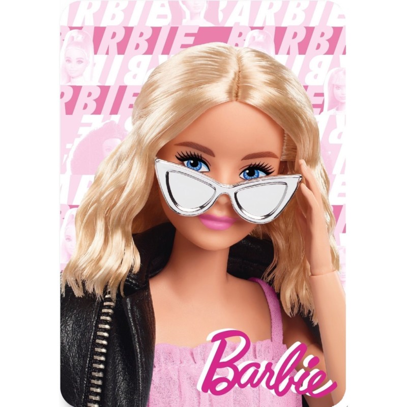 Barbie Glam fleece blanket 100x140cm