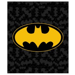 Couverture polaire corail Batman 120x150cm