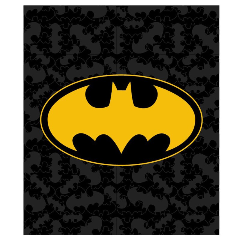 Couverture polaire corail Batman 120x150cm