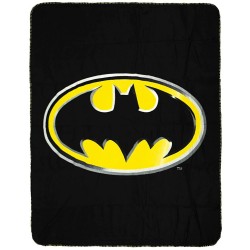 Couverture polaire Batman 100x140cm