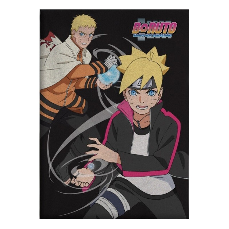 Couverture polaire Naruto Boruto 100x140cm