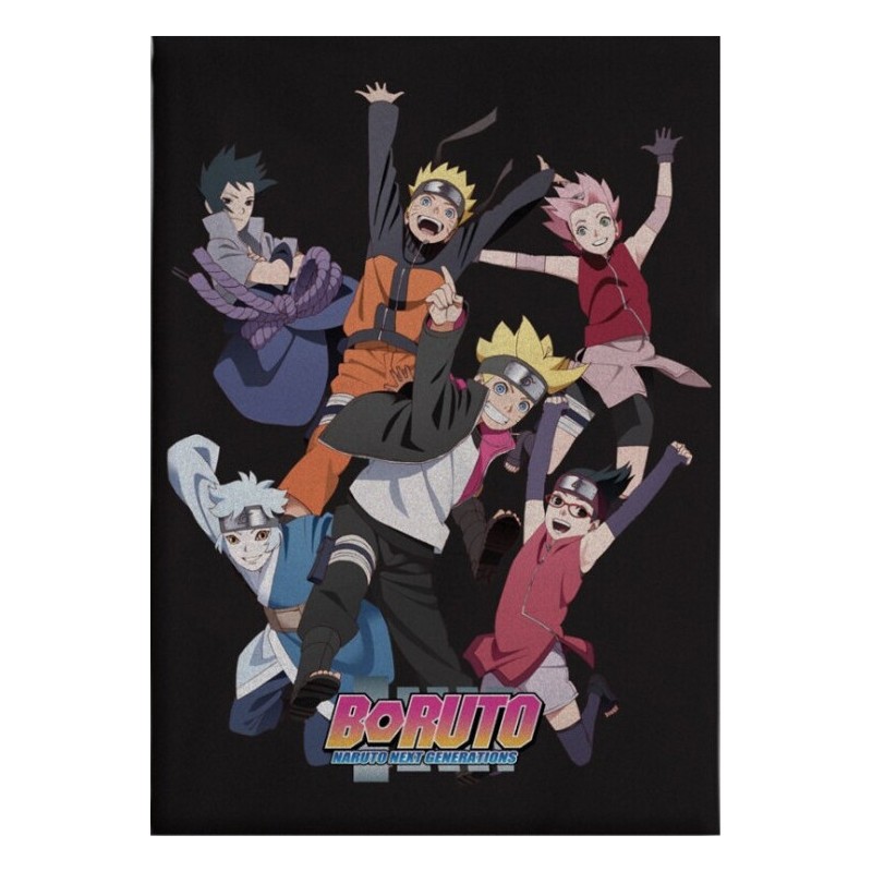 Couverture polaire Naruto Boruto 100x140cm