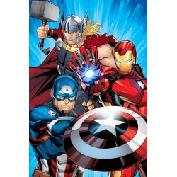 Avengers Heroes microfleece blanket 100x150cm