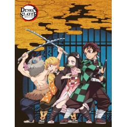 Couverture polaire Demon Slayer The Team 130x170 cm