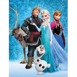 Couverture polaire Disney Frozen Ice 130x170 cm