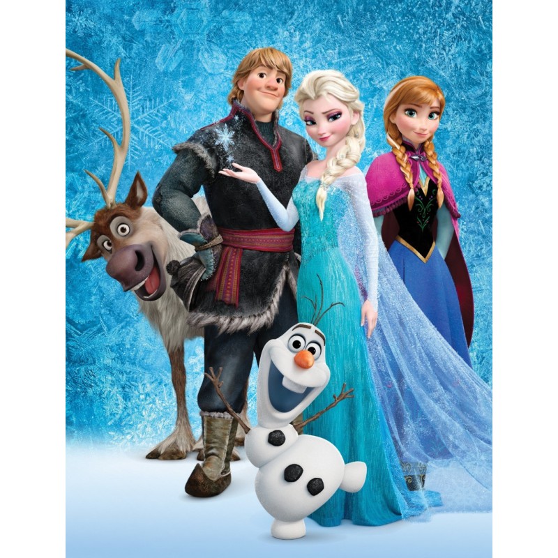 Disney Frozen Ice polar blanket 130x170 cm