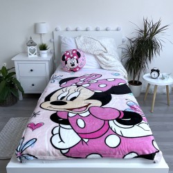 Disney Minnie  Flowers microfleece blanket 100x150cm