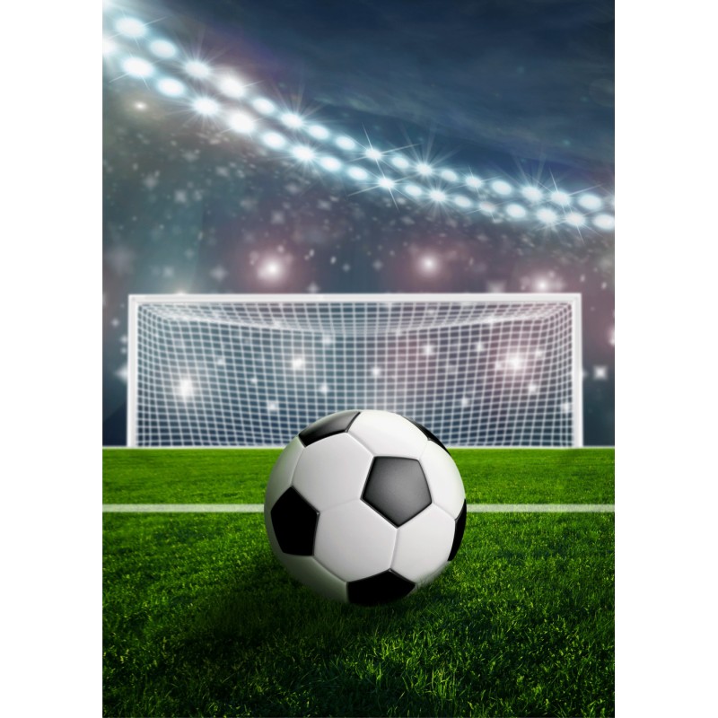 Football fleece blanket 100x140cm