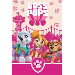 Couverture polaire Paw Patrol Boss Pups 100 x 150 cm