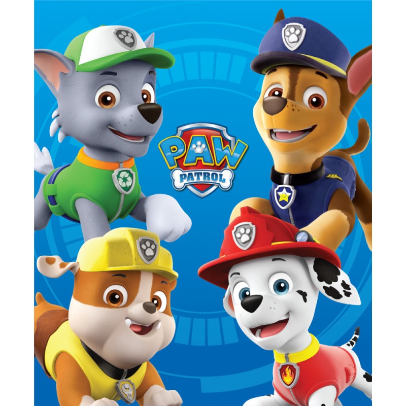 Paw Patrol fleece blanket 100*140cm