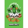 Couverture polaire super douce Minecraft Boom Creeper 100*150cm