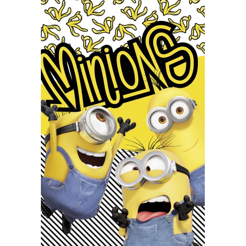 Couverture polaire Minions 100*150cm