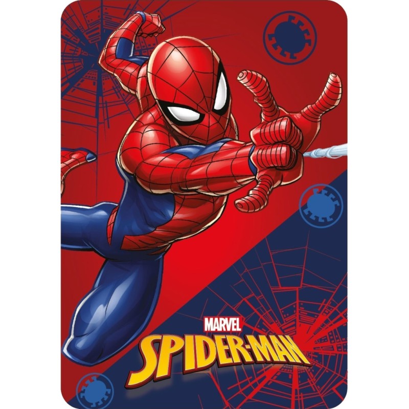 Spiderman Strike fleece blanket 100x140cm