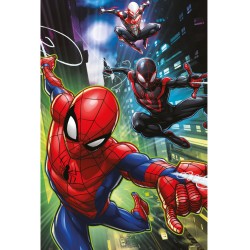 Couverture polaire Spiderman Trie Guardians 100x150cm