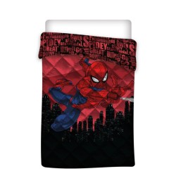 Couvre-lit matelassé Spiderman Ultimate, couette 140x200cm