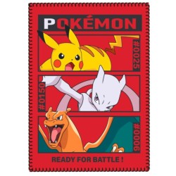 Couverture polaire Pokémon Battle 100x140 cm