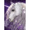 Couverture polaire licorne 100x140cm