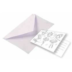 Ballet Little Dancer Ballerina Party Invitation 8 pcs