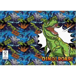 Carte de vœux pop-up 3D Dinosaur Roar + enveloppe