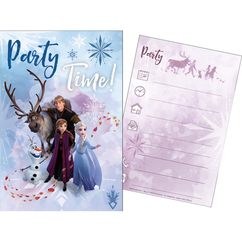 Disney Frozen party invitation