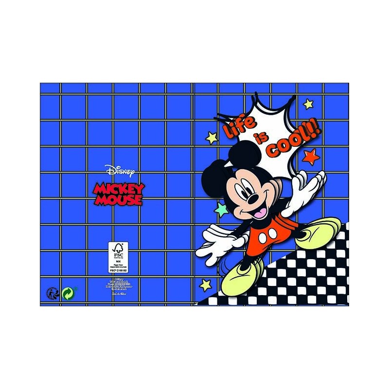 Carte de vœux pop-up 3D Disney Mickey Cool + enveloppe