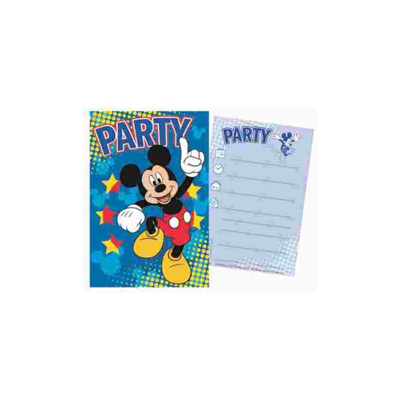 Invitation à une fête Disney Mickey