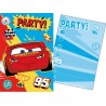 Disney Cars party invitation