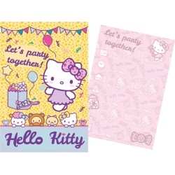 Invitation à une fête Hello Kitty