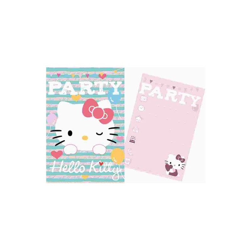 Hello Kitty Party Invitation