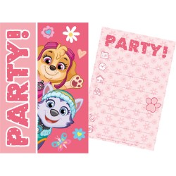 Paw Patrol party invitation