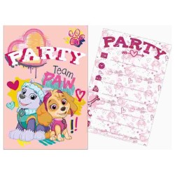 Paw Patrol Party Invitation