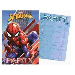 Spiderman Party Invitation