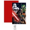 Star Wars Galaxy party invitation 6 pcs FSC