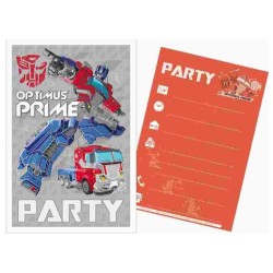 Transformers Party Invitation