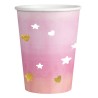 Baby Hello World Girl paper cup 8 pcs 250 ml