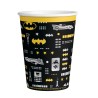 Gobelets en carton Batman City 8 pièces 250 ml